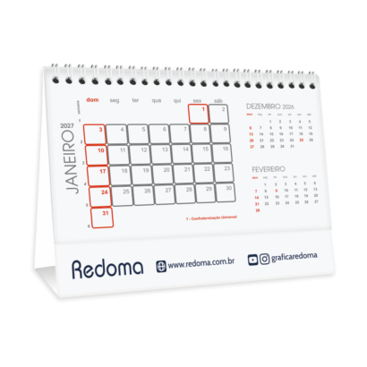 Calendário Classic | (base flexível)