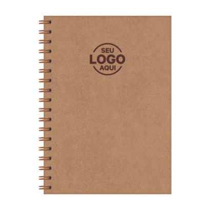 Caderno Wire-o Capa Kraft