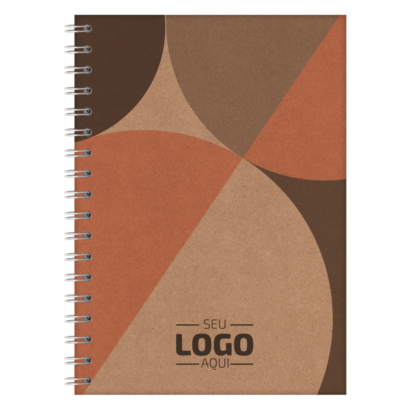 Caderno Wire-o Capa Kraft