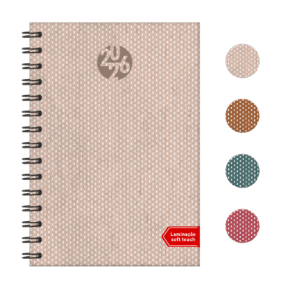 Agenda Semanal Wire-o Capa Canvas