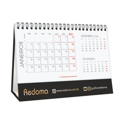 Calendário Classic | (base rígida)