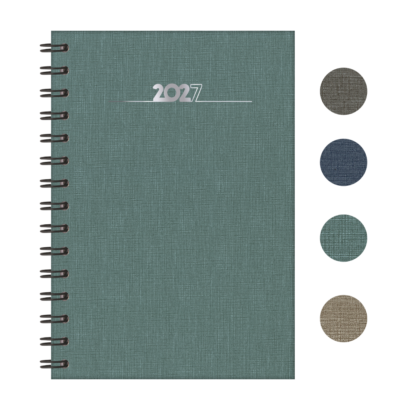 Agenda Semanal Wire-o Capa Denim