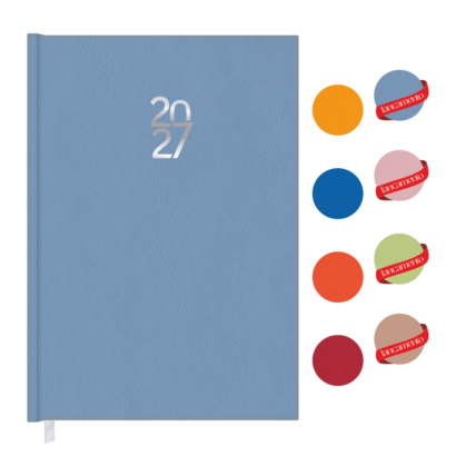 Agenda Semanal Encadernada Capa Vega Color