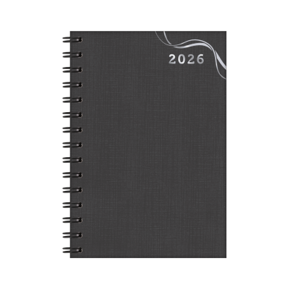 AGENDA DIÁRIA GRANADA PRETA