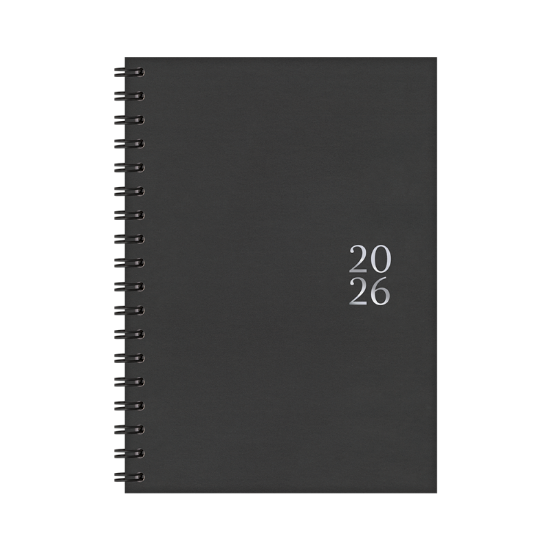 AGENDA DIÁRIA MÔNACO PRETA