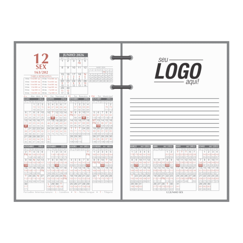 Calendário Financeiro