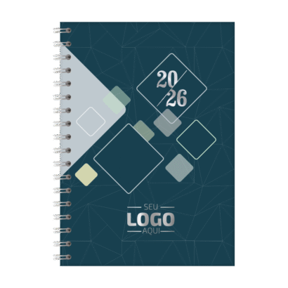 Agenda Diária Wire-o | Capa Aquarela