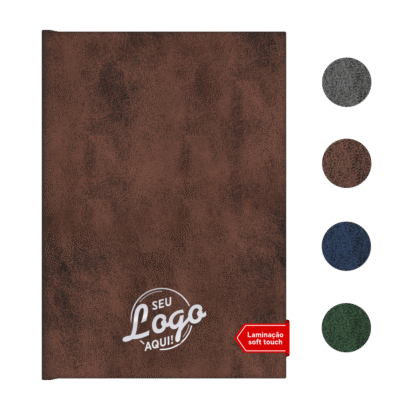 Caderno Encadernado | Capa Nobuck