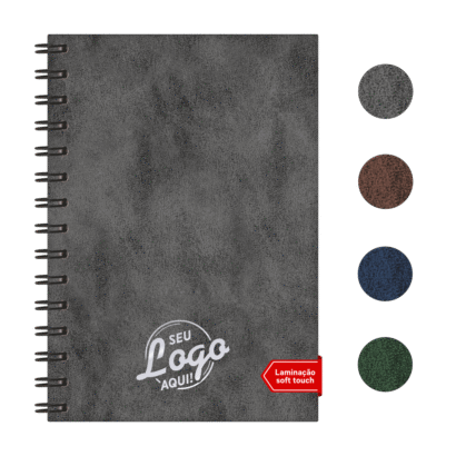 Caderno Wire-o | Capa Nobuck
