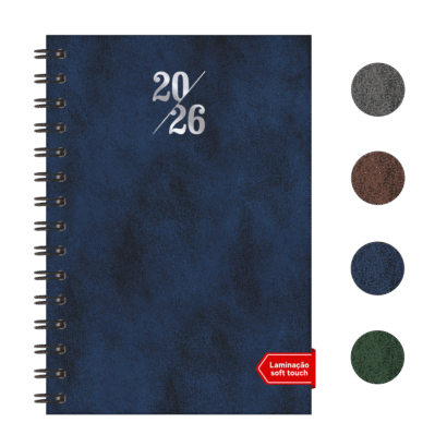 Agenda Diária Wire-o | Capa Nobuck