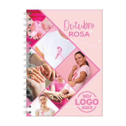 Caderno Wire-o | Capa Aquarela Design