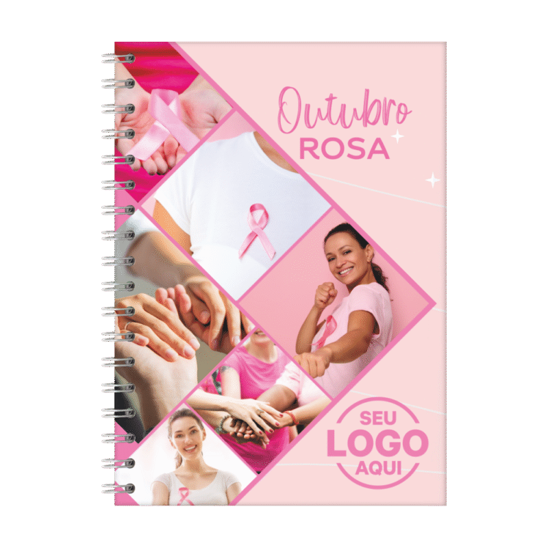 Caderno Wire-o | Capa Aquarela Design