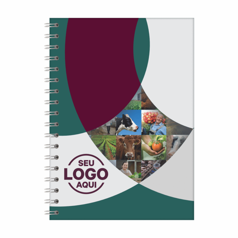 Caderno Wire-o | Capa Aquarela Design - Imagem 8