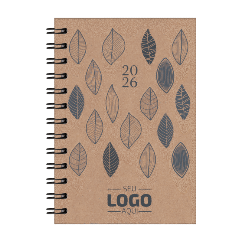 Agenda Diária Wire-o Kraft