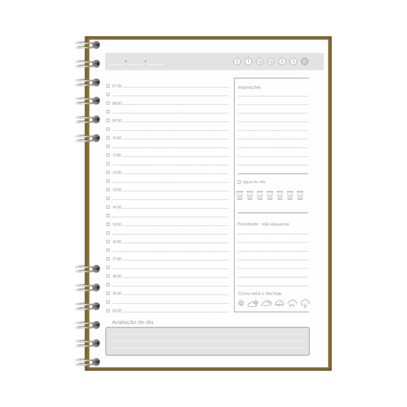 Caderno Organizador Com Divisórias - Imagem 4