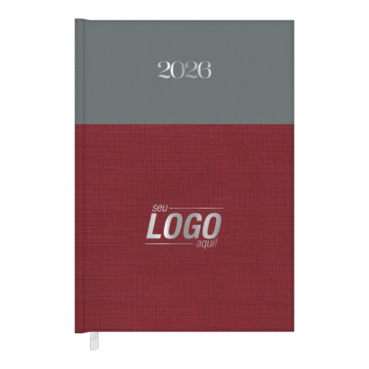 Agenda Diária Encadernada | Capa Coordenada